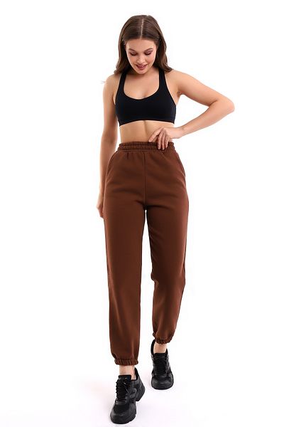 Winmoda34 Γυναικεία φούτερ με τρεις κλωστές, φλις, φούτερ Jogger Comfortable Fit