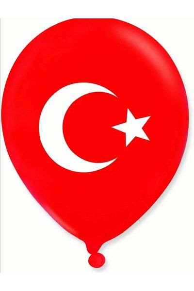 Atom Balloon Turkish Flag Balloon