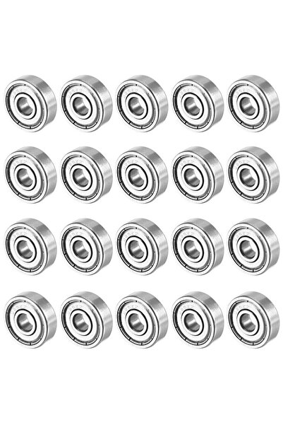 AYMAGNET 30 Adet 625zz Rulman - Metal Mühürlü Çok Amaçlı 625zz Bilye Rulman 5...