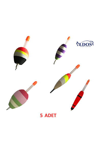 ALDOS Işık Fosfor Takılabilen Olta Şamandırası (5'li paket)