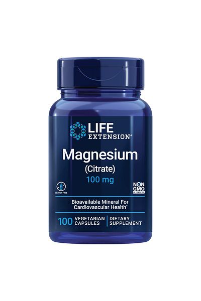 Life Extension Magnesium Citrate 100 Capsules