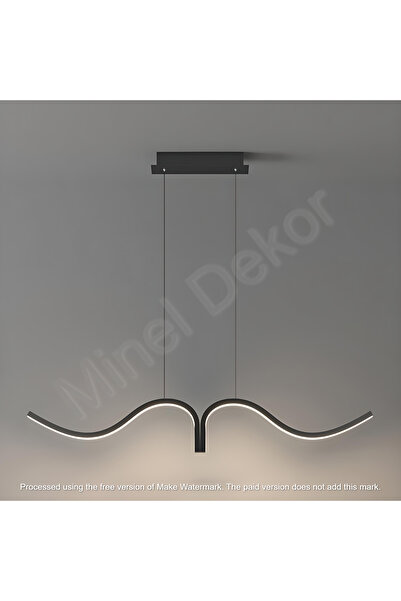 MİNEL DEKOR LED LIGHTING MİNEL DEKOR YAY MODEL LED 80cm, MASA ÜSTÜ SARKIT, MO...