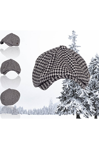 Shopiolog Kışlık David Beckham Model İngiliz Erkek Kasket Şapka