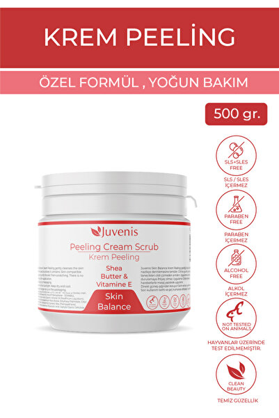 Juvenis E Vitamini Içeren Arındırıcı Peeling Ölü Derilerden Arındıran Skin Ba...
