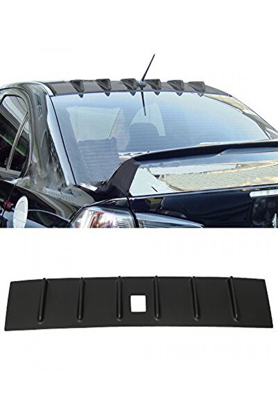 ps dizayn Mitsubishi Lancer 2009 Sonrası Evolution 10 Cam Üstü Spoiler Uyumlu