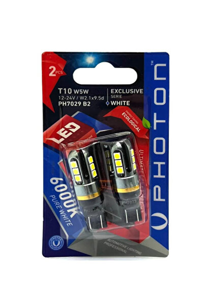 Photon T10 Plaka Park Led Ampülü W5W 12-24V PH7029 B2