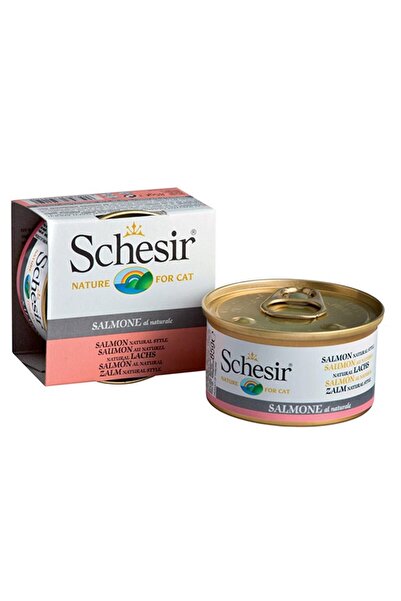 Schesir SCHESİR SOMON BALIKLI DOĞAL YAŞ KEDI MAMASI 85GR