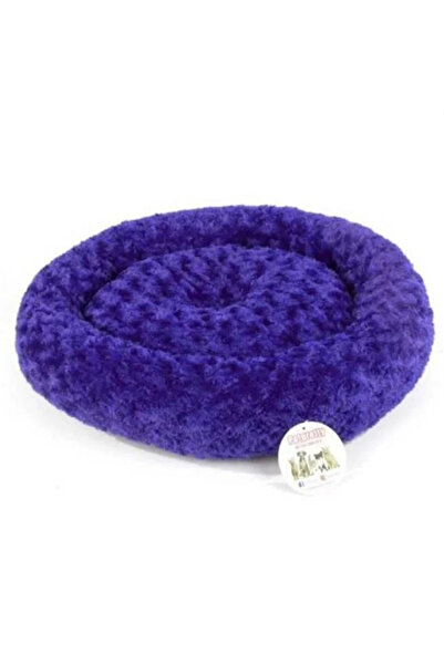 Pet Pretty PETPRETTY SİMIT YATAK PELUŞ MOR 55X55CM