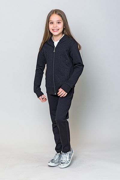 incity Girl's Stone Detailed Stylish Tracksuit Set (2 pieces)