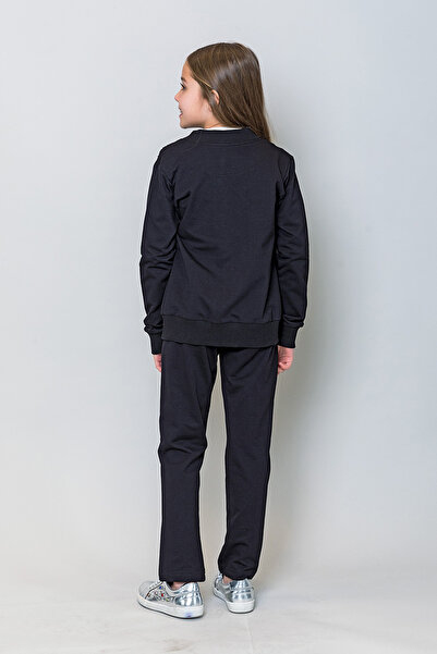 incity Girl's Stone Detailed Stylish Tracksuit Set (2 pieces)