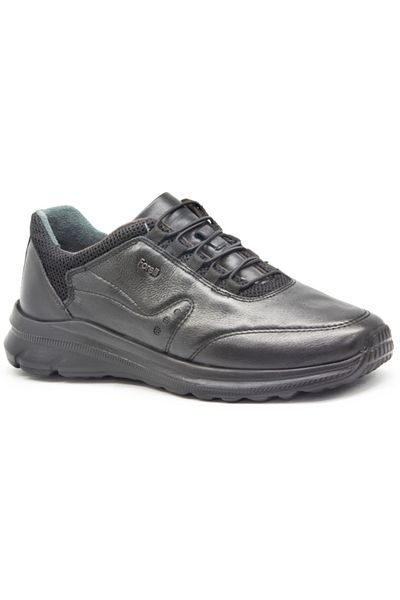 Forelli Nerton-g 47906 Pantofi pentru bărbați din piele confortabilă, neagră