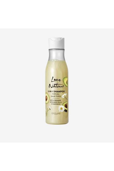 Oriflame Love Nature - Organic Avocado Oil and All Hair Types for Chamomile