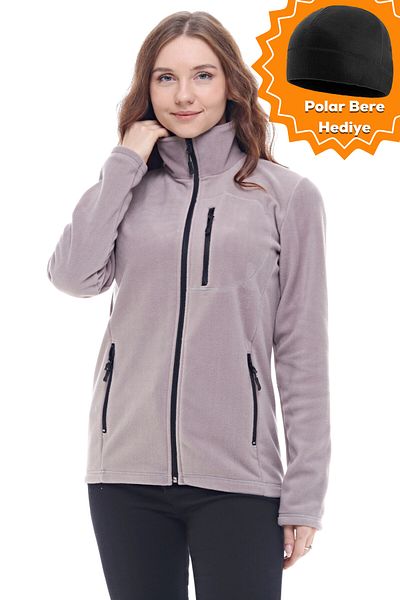 GHASSY CO. Ghassyco. Women's Full Zipper Fleece Jacket