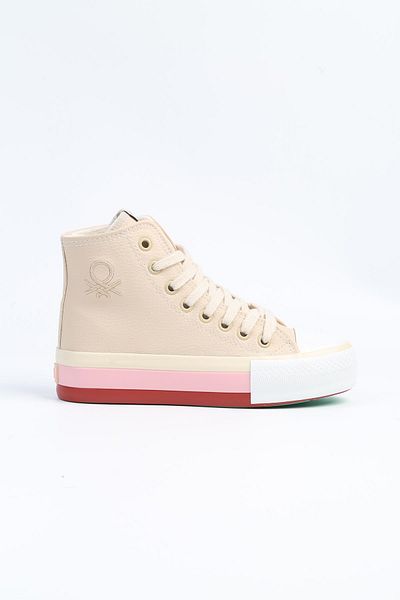 Benetton ® |   BN-31120 - 3114 Bej - Pantofi sport pentru femei