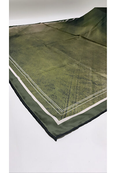 Onur Шарф - Нова модель Цифровий друк з візерунком у вигляді жилок Твіловий шарф для паранджі Якісний магазин Мода Бурда