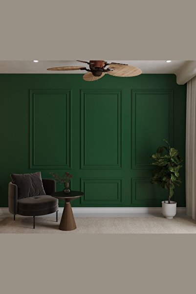 deco master Dekoratif Boyanabilir Duvar Çıtası Çift Çerçeve Hazır Kesimli Paket