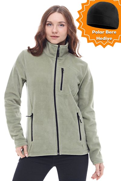 GHASSY CO. Ghassyco. Women's Full Zipper Fleece Jacket