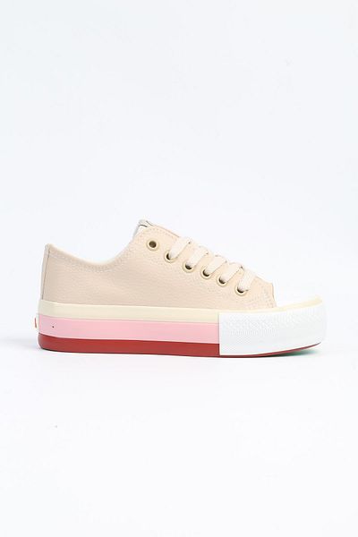 Benetton ® |   BN-31121 - 3114 Bej - Pantofi sport pentru damă