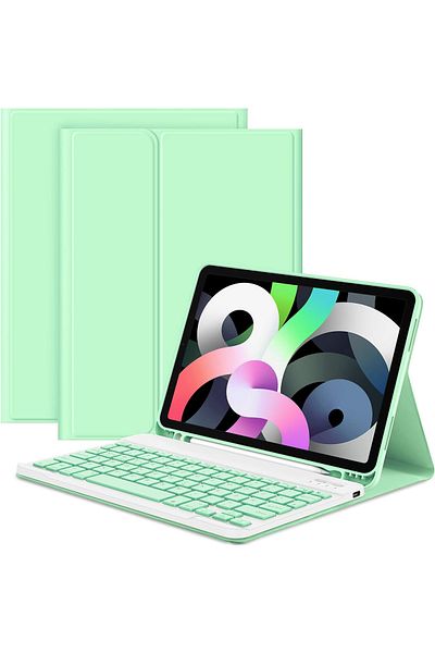 TECHNOM حافظة كمبيوتر لوحي بقاعدة مغناطيسية متوافقة مع حامل القلم ولوحة المفاتيح لجهاز iPad Air 10.5/pro 10.5 (باستثناء لوحة المفاتيح)