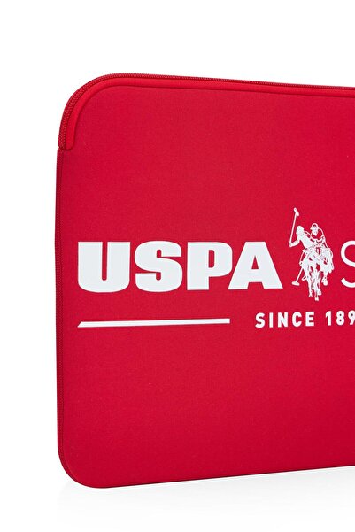 U.S. Polo Assn. BAZA. POLO ASSN. PLEVR23686 Geantă pentru tabletă unisex roșu-alb