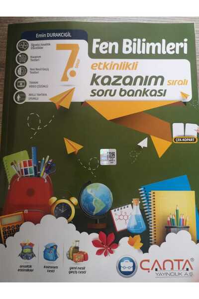 Çanta Yayınları ÇANTA YAYINLARI 7.SINIF FEN BİLİMLERİ ETKİNLİKLİ SORU BANKASI 2024