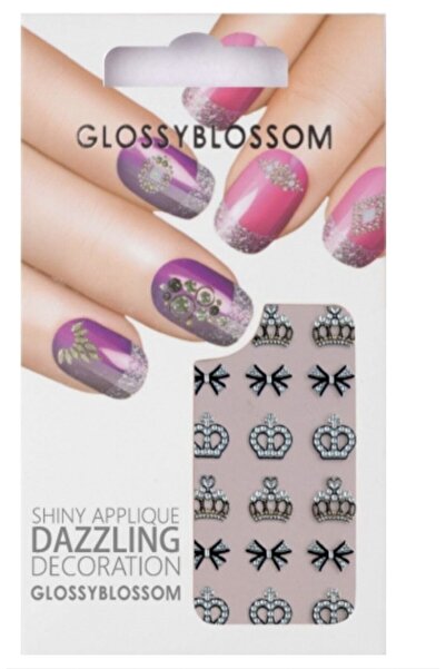 GLOSS Y Blossom Shiny Parlayan Aplikler Tırnak Sticker