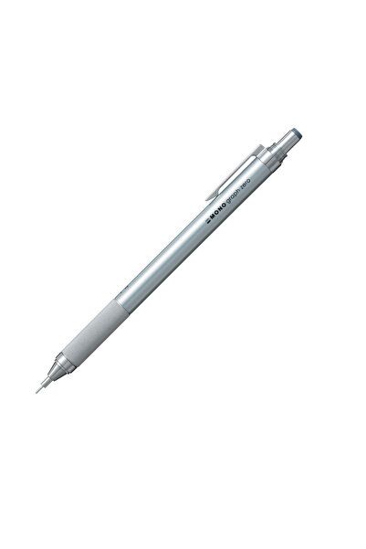 Tombow Mono Zero 0.5 Metalik Gümüş Mekanik Versatil Kalem