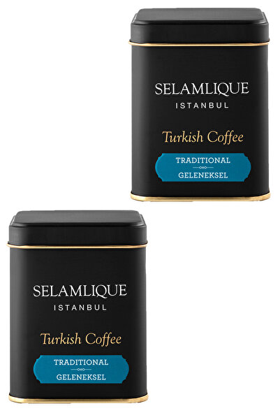 Selamlique 125 جرامقهوة تركية تقليدية - × 2 قطعة