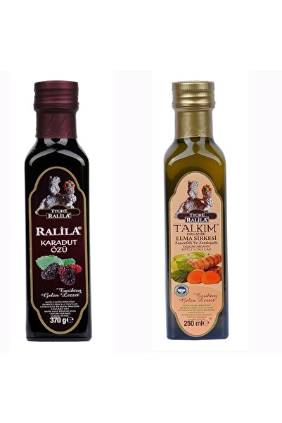 RALİLA Organik Karadut Özü Zencefil Zerdeçal Karışımı Atom 2"li Set