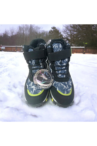 PATİK BEBE Su Geçirmez Waterproff Erkek Çocuk Kar Botu