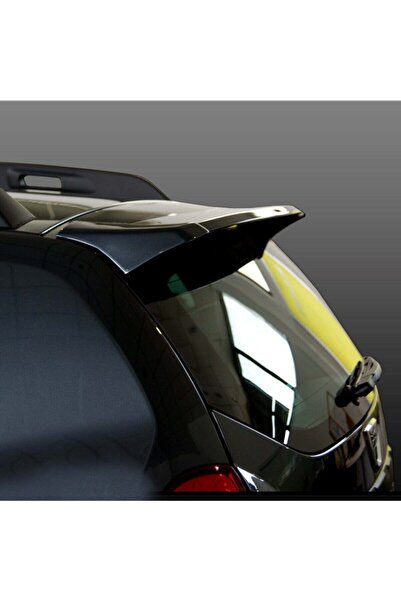 ctk Dacia Duster Cam Üstü Spoiler - Spoyler Boyalı Parlak Siyah 2010-2017