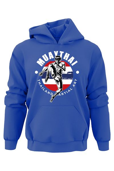 ADA BEBEK ÇOCUK Hanorac pentru copii, unisex, supradimensionat, cu imprimeu Atlet Fighter
