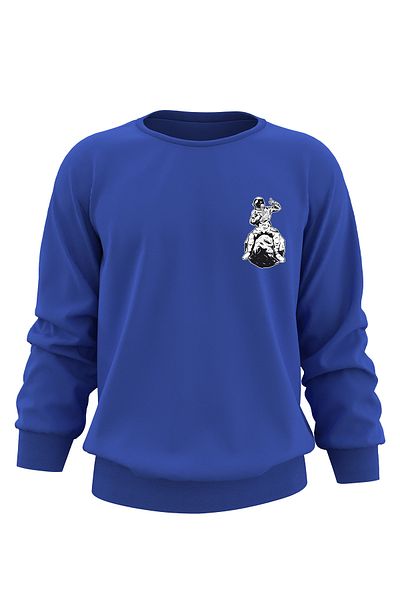 ADA BEBEK ÇOCUK Hanorac pentru copii unisex oversize cu imprimeu astronaut