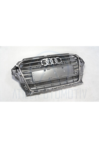 Aftermarket AUDİ A3 8V HATCHBACK - SEDAN 2013-2016 UYUMLU ÖN PANJUR KROM