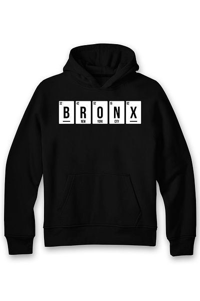 ADA BEBEK ÇOCUK Hanorac unisex oversize cu imprimeu Bronx New York City pentru copii