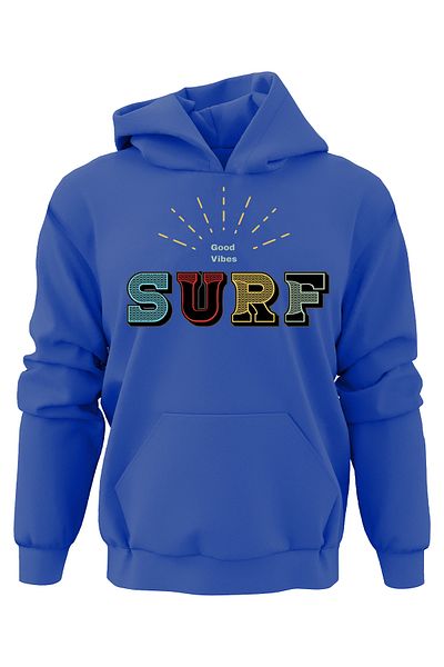 ADA BEBEK ÇOCUK Hanorac pentru copii unisex oversize imprimat surf