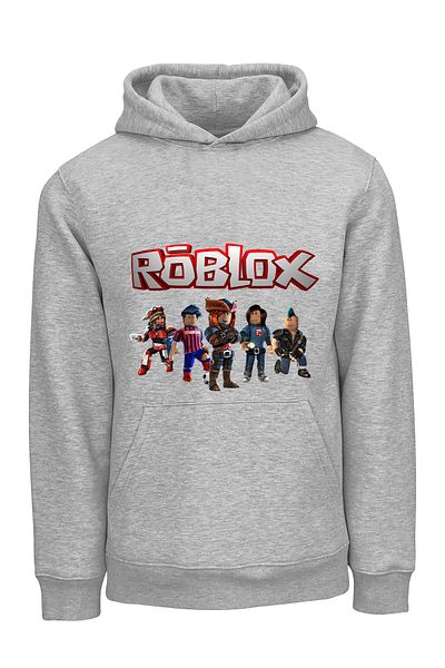ADA BEBEK ÇOCUK Unisex oversize dětská mikina Roblox s potiskem