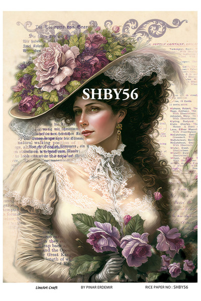 LİNEART Pirinç Dekopaj Kağıdı No:SHBY56- 29X42cm