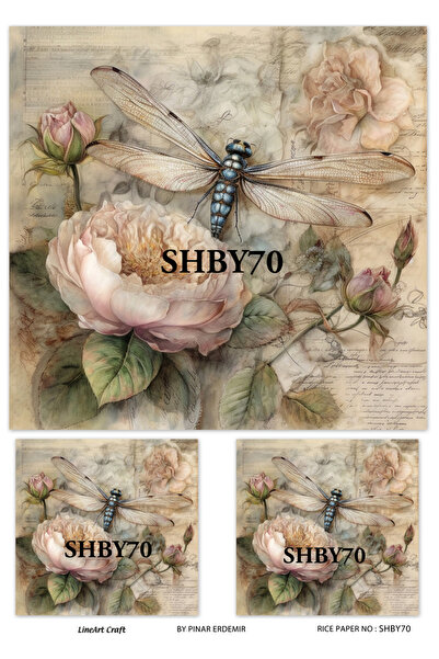 LİNEART Pirinç Dekopaj Kağıdı No:SHBY70- 29X42cm