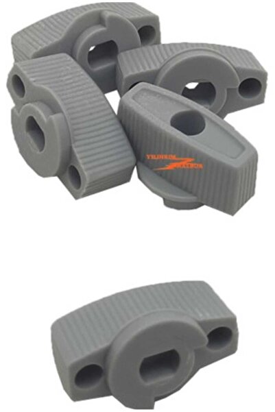 ÇEÇEN HOME (2 ADET) Filtreli Taharat Muslugu Vana Kafası Plastik Volan Kelebek Başlık Kol