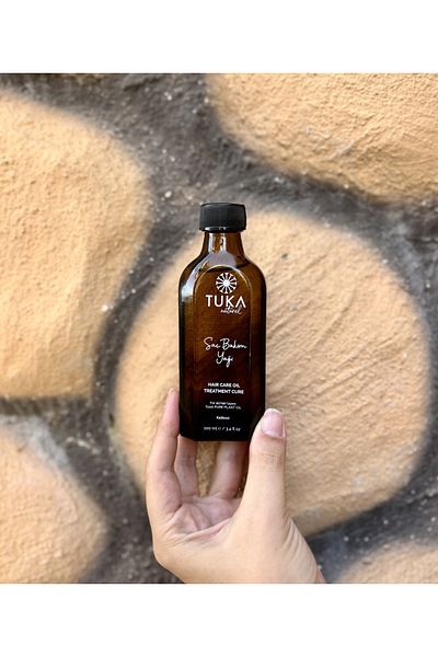 TUKA NATURAL زيت قوي مضاد لتساقط الشعر، زيت للعناية بالشعر