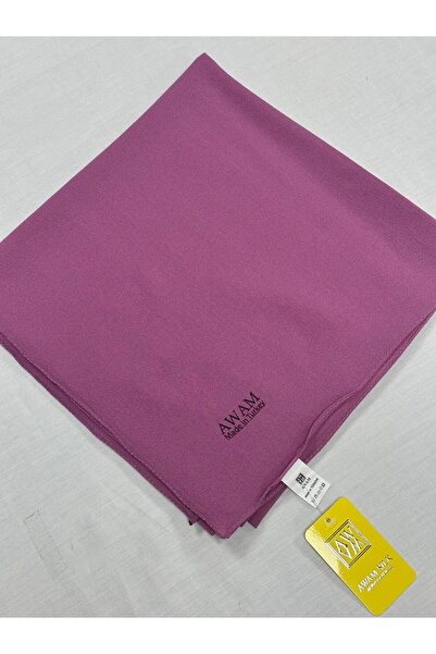 AWAM SILK وشاح شيفون إيطالي كبير الحجم من الحرير