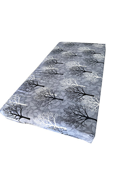 Vip Home Concept Çocuk Yatağı 60x120x6 Cm Vip Oyun Parkı Sünger Yatak Bebek Yatağı-GRİ AĞAÇ