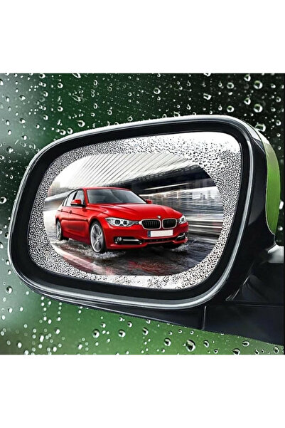 Cartex Oto Dış Ayna Yağmur Tutmaz Kaydırıcı Film 2 Adet Oval (SAĞ/SOL)