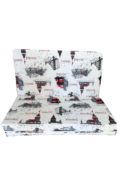 Vip Home Concept Şark Köşesi Minderi Büyük Ölçü Katlanır Sünger Yatak 120x195...