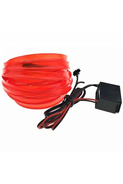 Tiger Marketing Araç Içi Torpido Led 5 Metre Kırmızı Işıklı Neon Ip (YENİ NES...