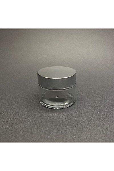 Pause Art Home 50 Cc Cam Şeffaf Krem Kavanozu - 50 ml Şeffaf Cam Kavanoz -3 Adet