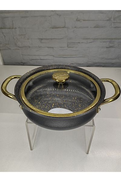 ALANYA HOME DECOR LUXURY GRANITE SAN WITH LID 16x5,5cm-1,1Lt LUXURY GRANITE SAN WITH LID