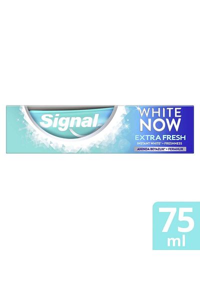 Signal White Now Extra Fresh Ice Cool Toothpaste 75 ml x 2 Pieces