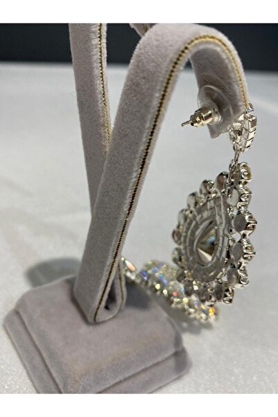 Hobigram تشكيلة من الأقراط أقراط فستان السهرة * موديل جوهرة متدلية* - أقراط بيجوتي، تصميم أنيق، إكسسوار نسائي - Biju